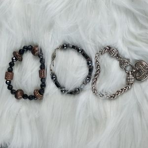 Three Fashion Bracelets